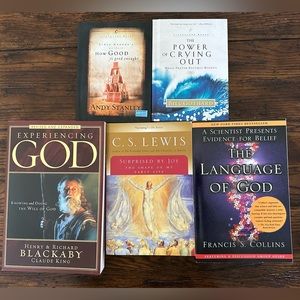 Christian Book Bundle, includes Blackaby, CS Lewis and Andy Stanley